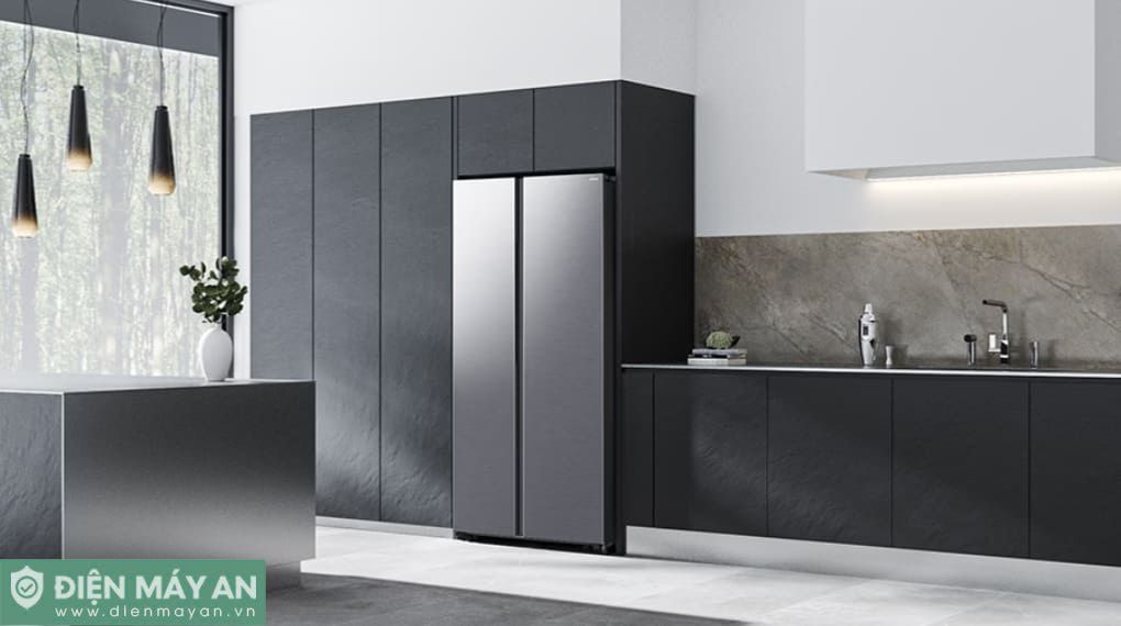 Tủ Lạnh Samsung Inverter 583 Lít Side By Side RS57DG400EM9SV